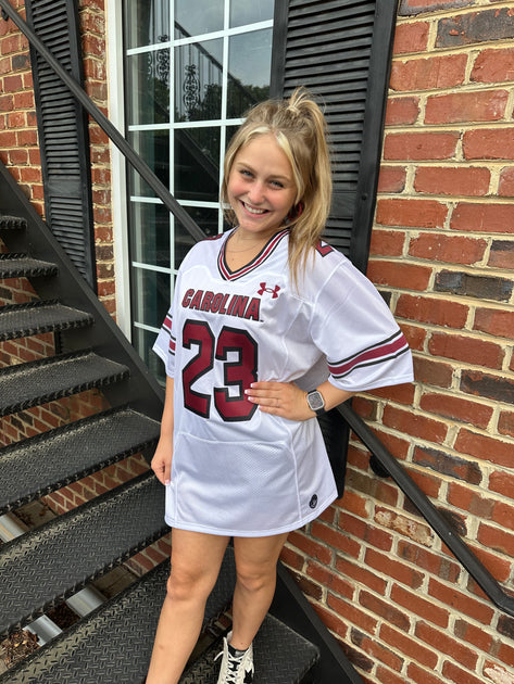 UA 23 USC Football Jersey – Miss Cocky