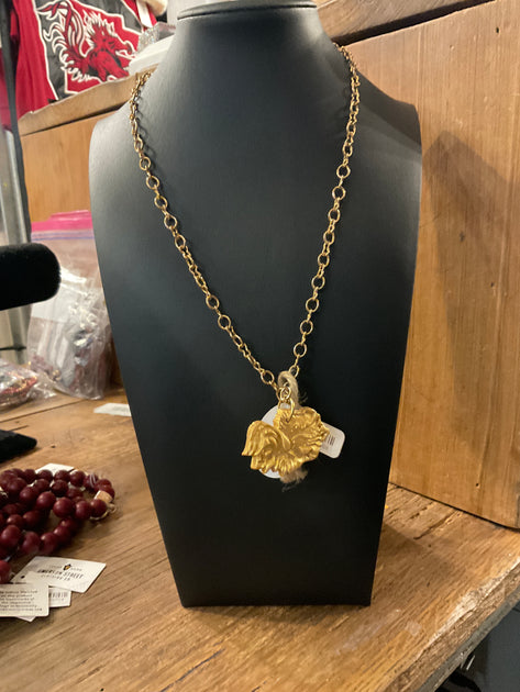 HD Figure 8 Gamecock Chain Necklace – Miss Cocky