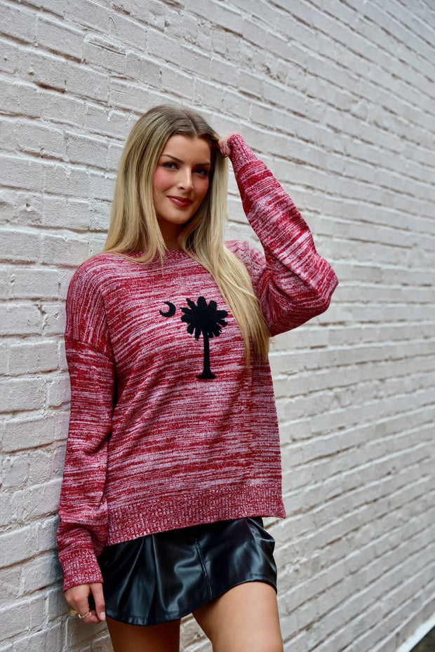 ES Palmetto Moon Darby Heather Sweater