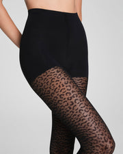 SPX Leopard Fishnet Stockings