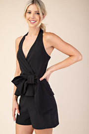 GM Backless Halter Tie Top