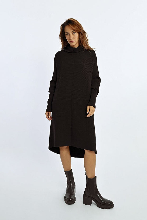 MBN Turtleneck Sweater Dress