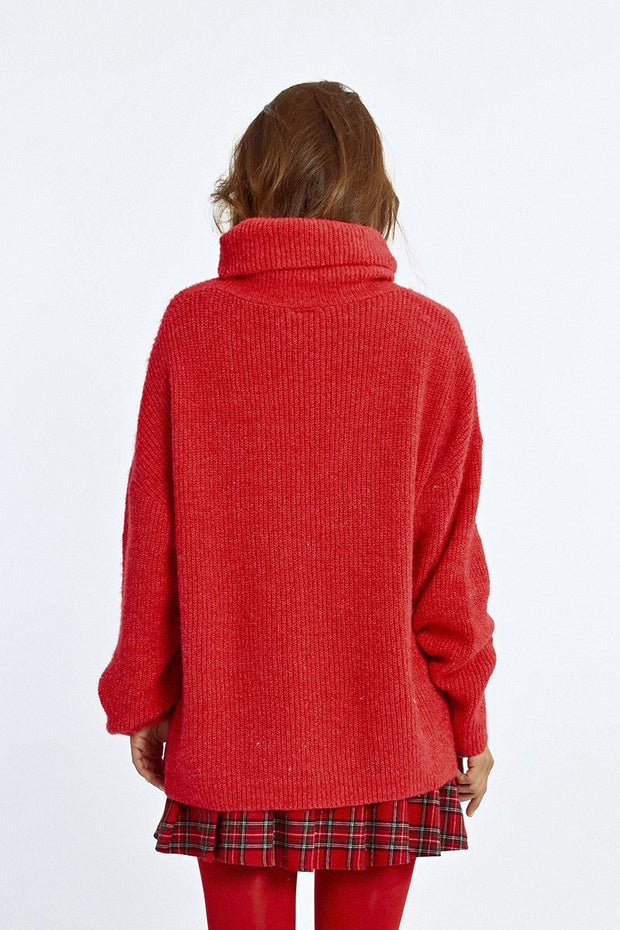 MBN Oversized Turtle Neck Sweater