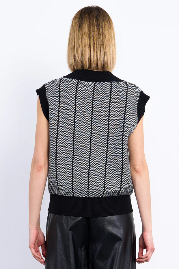MBN Sleeveless Matching Sweater