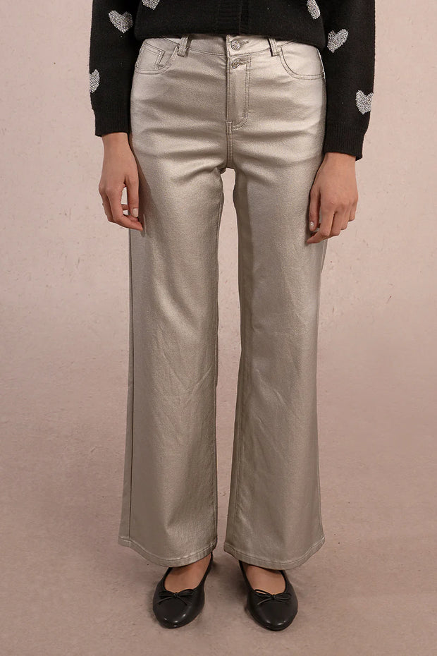 MBN Silver Coated Pants