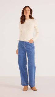 MKP Hazel Textured Knit Top