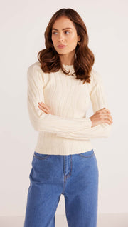 MKP Hazel Textured Knit Top