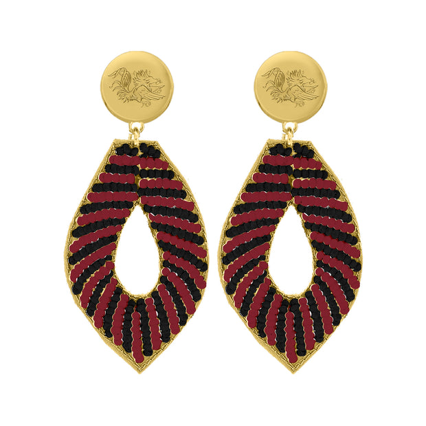 ES Amur Beaded Earring - Gold