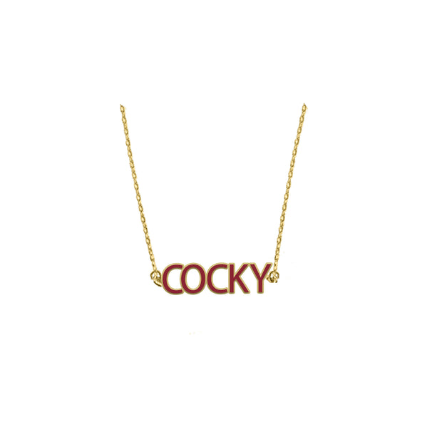 ES Euphrates Cocky Necklace - Gold