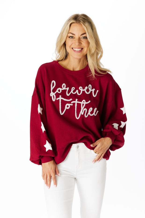SE Forever To Thee Balloon Pullover
