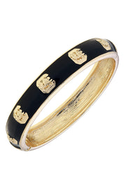 CV Sculpted Block C Bangle