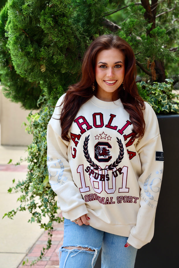 GC Multi-Applique Crewneck