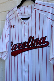 UA Pinstripe Baseball Jersey