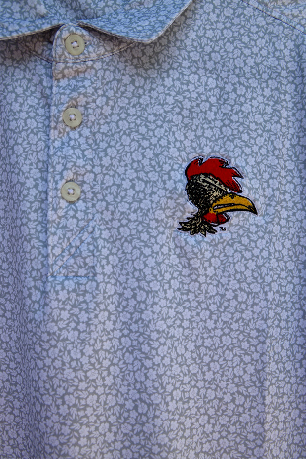 CB Pike Eco Flora Print Polo