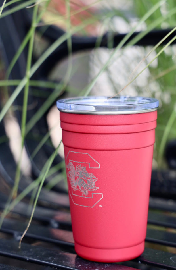 GO 22oz Block C Stainless Solo Cup