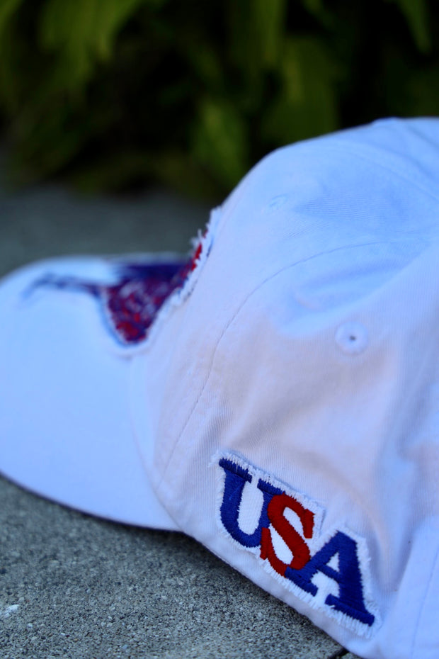 IT USA Rooster Hat - White