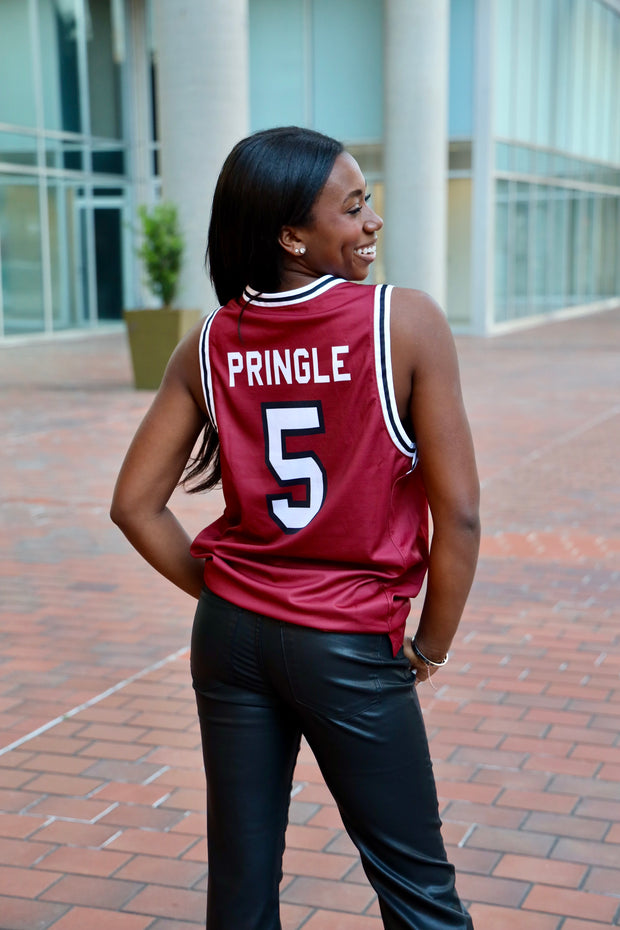 UA NIL Basketball Jersey #5 Pringle – Miss Cocky - Main Image