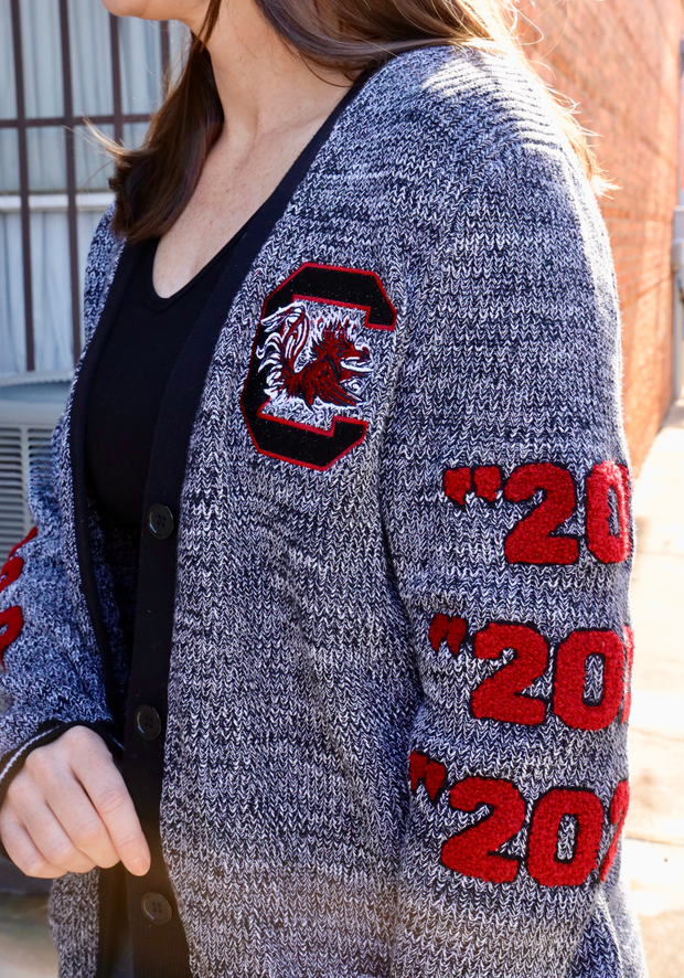 ES Women's Basketball Vermillion Cardigan