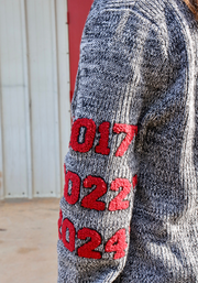 ES Women's Basketball Vermillion Cardigan