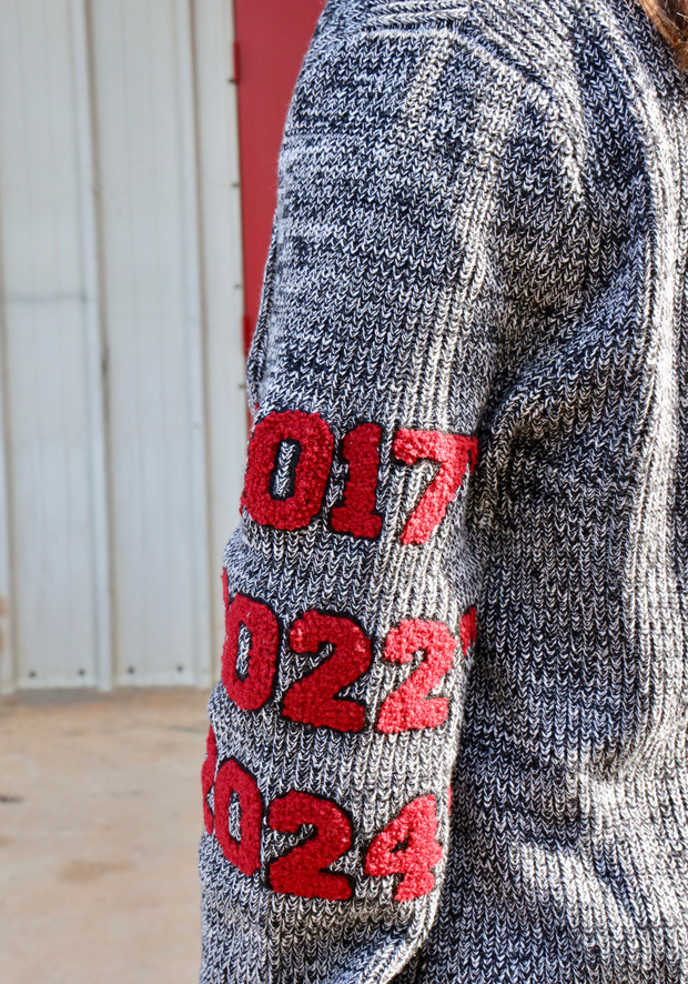 ES Women's Basketball Vermillion Cardigan