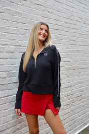 ZZ Cursive Carolina 1/2 Zip Pull Over
