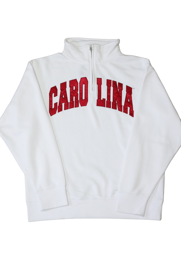 ZZ White 1/4 Zip Full Carolina