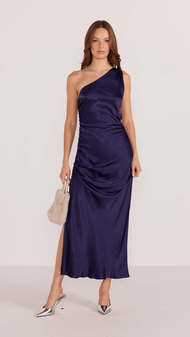 MKP Lumina One Shoulder Midi Dress