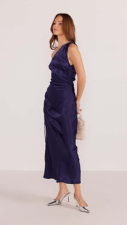 MKP Lumina One Shoulder Midi Dress