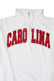 ZZ White 1/4 Zip Full Carolina