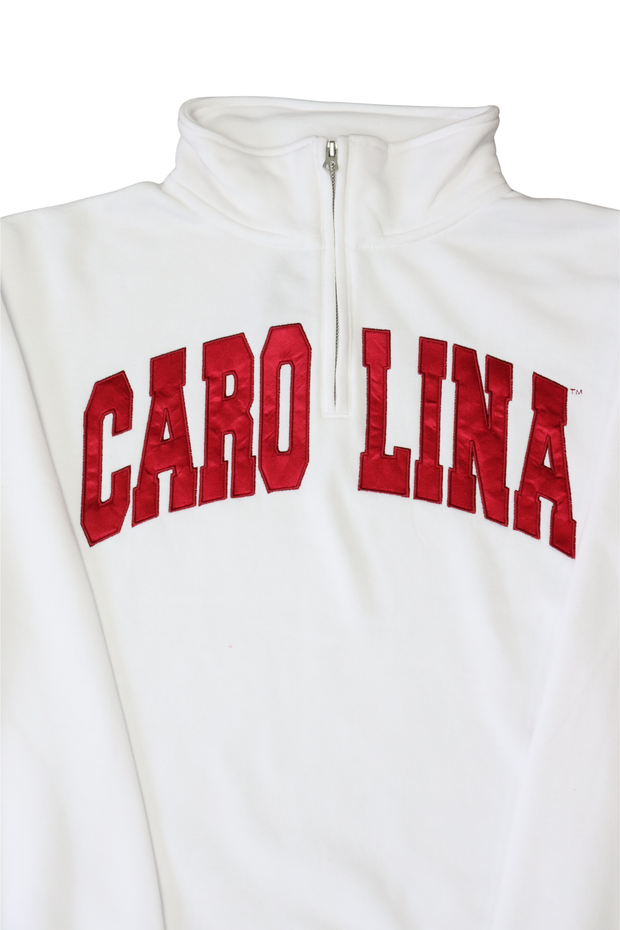 ZZ White 1/4 Zip Full Carolina