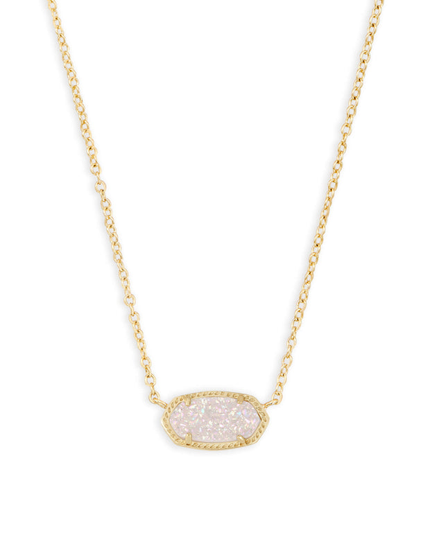 KS Elisa Pendant Necklace- Gold Iridescent
