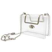 CD Top-Handle Clear Crossbody