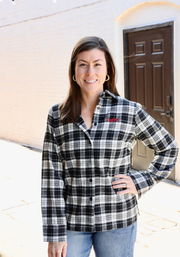 ES Daphne Plaid Button Down Shirt