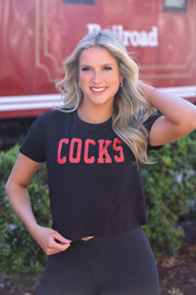 ZZ Cropped Cocks Tee