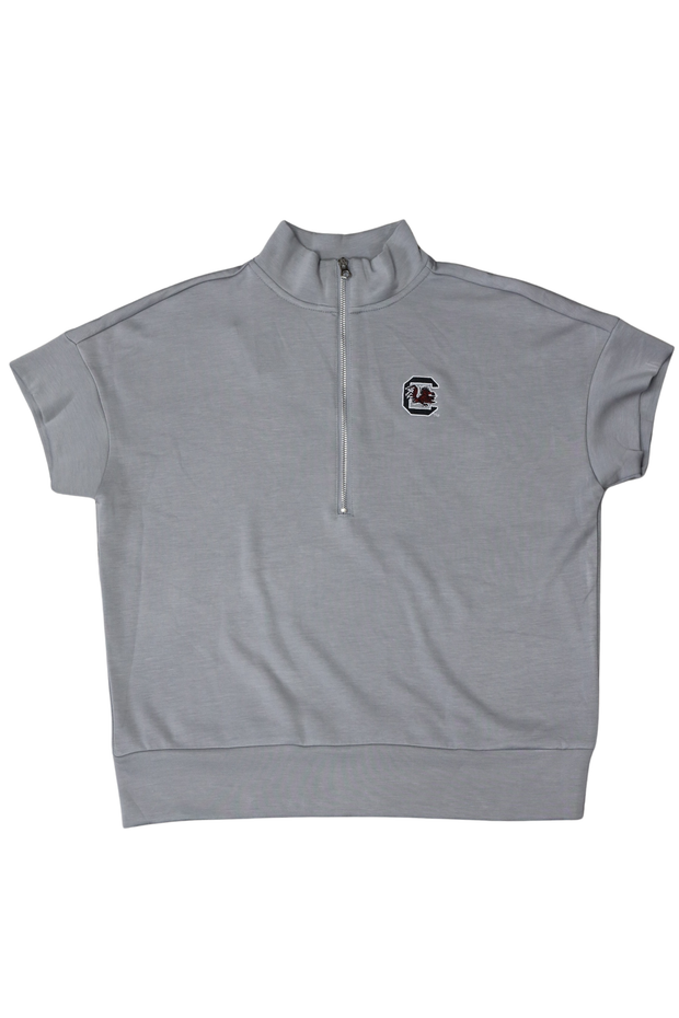 ZZ Quarter Zip Oversized T-Shirt