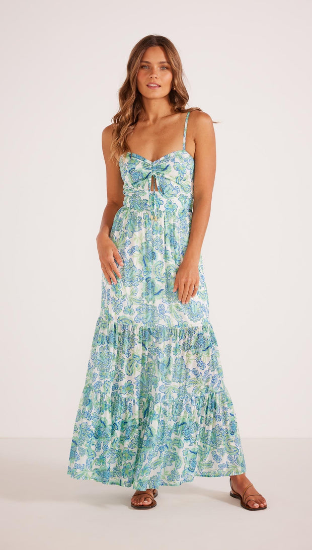 MKP Alessia Tiered Midi Dress