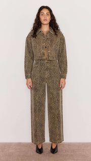 MKP Anouk Animal Print Crop Jacket