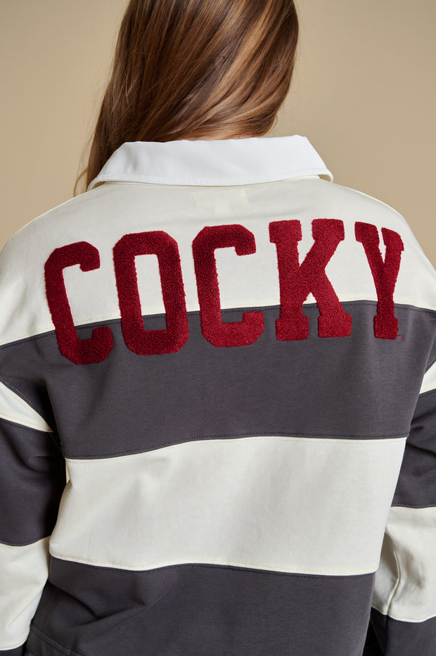 SE Cocky Long Sleeve Rugby Top