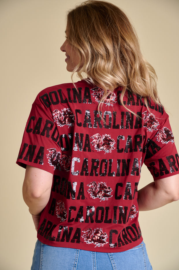 SE Sequin Repeat Tee SC