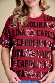 SE Sequin Repeat Tee SC