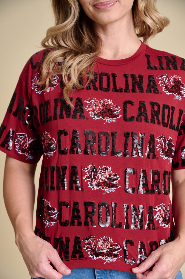 SE Sequin Repeat Tee SC