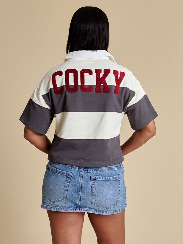 SE Cocky Short Sleeve Rugby Top