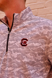 CB Camo Print Eco 1/4 Zip Pullover