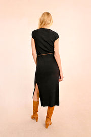 MBN Belted Ladies Knitted Dress