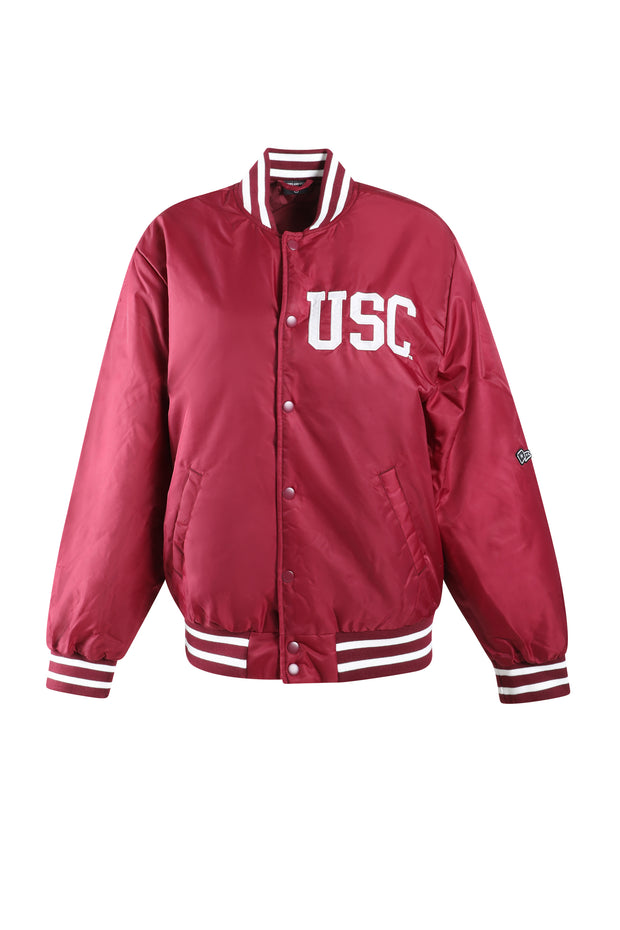 HV USC Satin Varsity Jacket