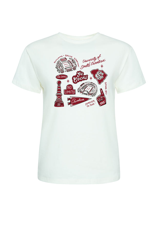 HV USC Classic Vintage Tee