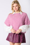 PE Peral Sweater Top