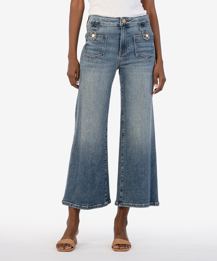 SPX Stretch Twill Cropped Wide Leg Pant – Miss Cocky