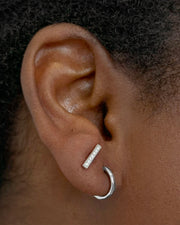 KS Austin Single Stud Bar Earring