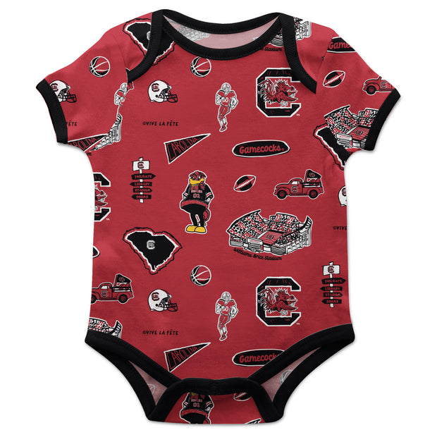VI South Carolina Gamecock Onesie